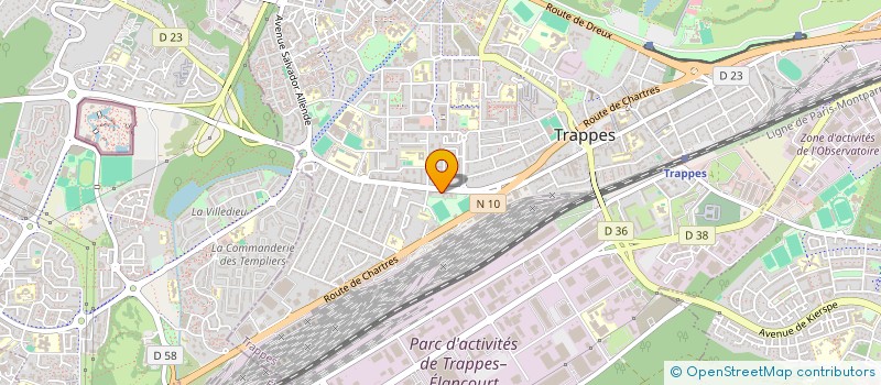localisation de l'entreprise PATAT GEORGES ET PATAT JACQUES à TRAPPES