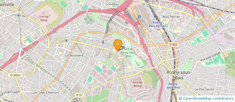 localisation de l'entreprise PATATA & PATATI à ROSNY-SOUS-BOIS
