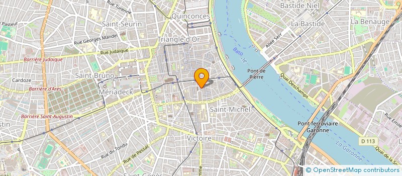 localisation de l'entreprise PATATE  BORDEAUX