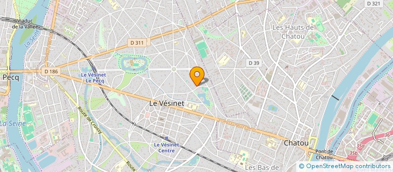 localisation de l'entreprise PATATE & CO  LE VESINET