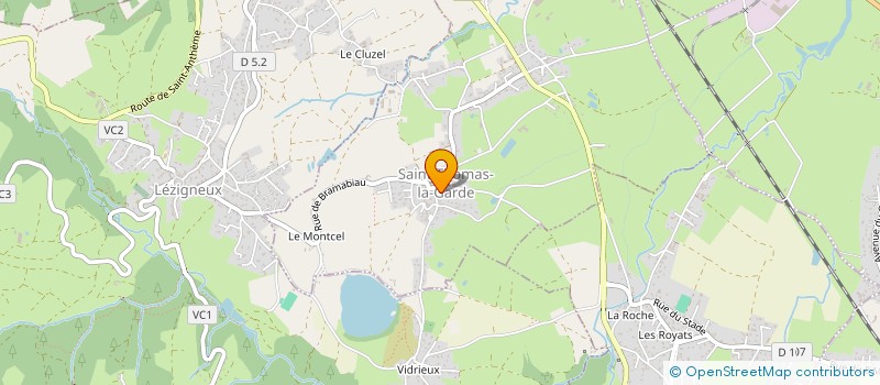 localisation de l'entreprise PATATE DE FORAIN  SAINT-THOMAS-LA-GARDE