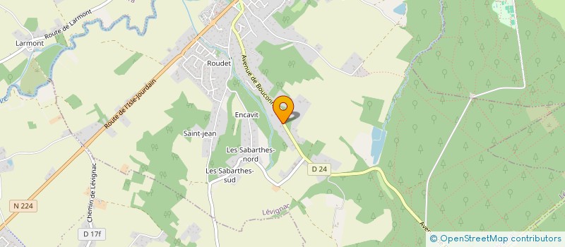 localisation de l'entreprise PATATI & PATATA  LEVIGNAC