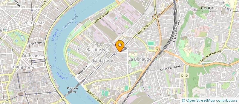 localisation de l'entreprise PATATRASH COLLECTIVE  BORDEAUX