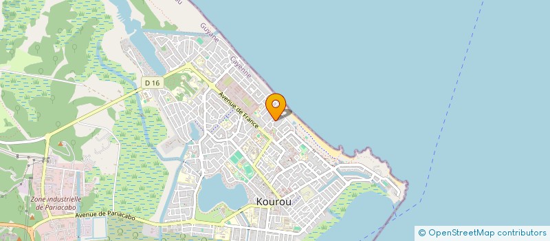 localisation de l'entreprise PATAWA à KOUROU