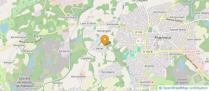 localisation de l'entreprise PATCAM à PLOEMEUR