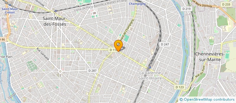 localisation de l'entreprise PATCAT à SAINT-MAUR-DES-FOSSES