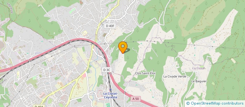 localisation de l'entreprise PATCE  CEYRESTE