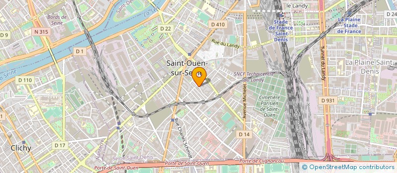 localisation de l'entreprise PATCH à SAINT-OUEN-SUR-SEINE