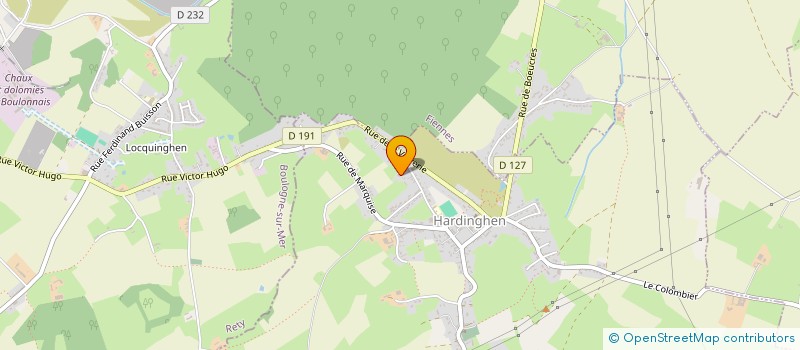 localisation de l'entreprise PATCH EN PAYS D'OPALE  HARDINGHEN