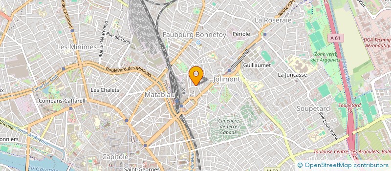 localisation de l'entreprise PATCH WORK, ARTS EMERGENTS à TOULOUSE