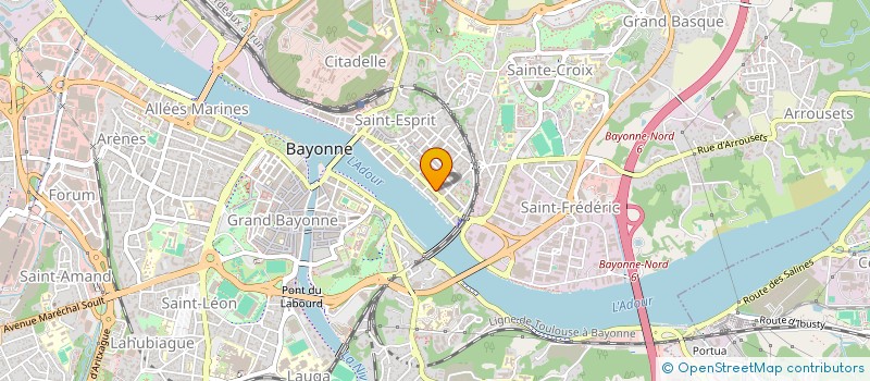 localisation de l'entreprise PATCHA PROD à BAYONNE