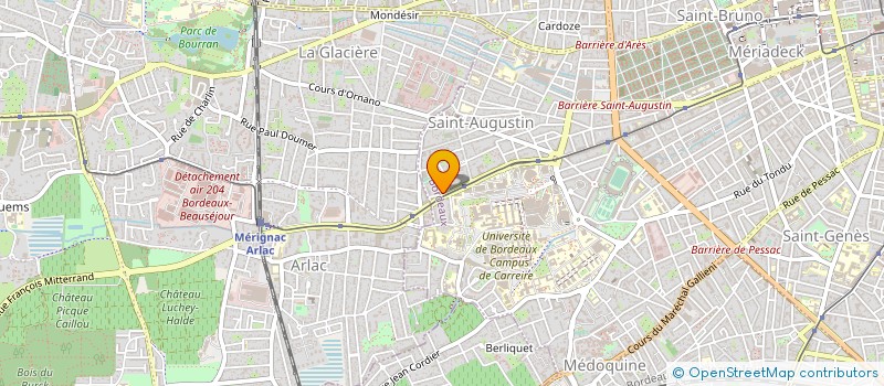 localisation de l'entreprise PATCHANDCO MFE à BORDEAUX
