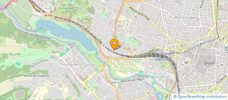 localisation de l'entreprise PATCHAVALCOR à DIJON
