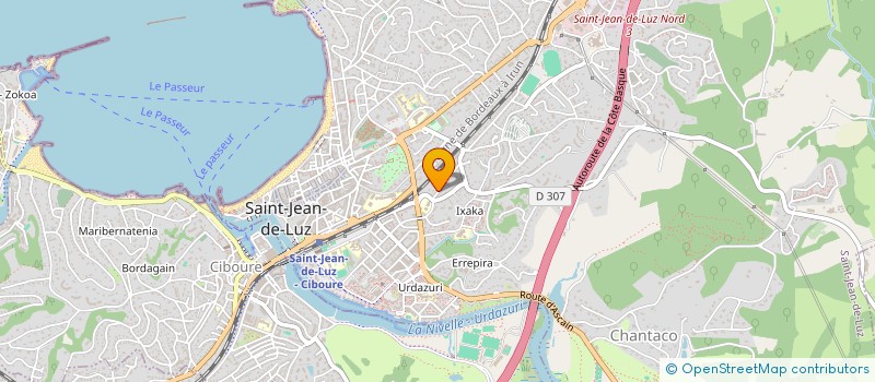 localisation de l'entreprise PATCHIKU  CIBOURE