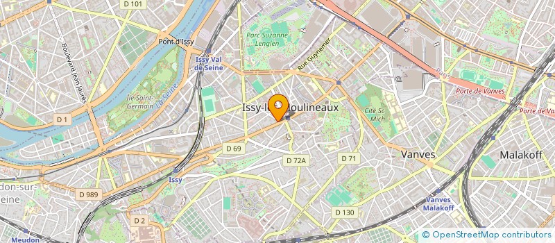 localisation de l'entreprise PATCHOC1 à ISSY-LES-MOULINEAUX