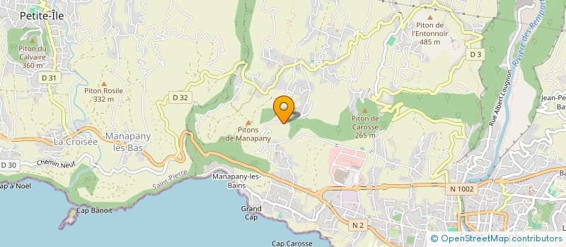 localisation de l'entreprise PATCHOULI à CILAOS