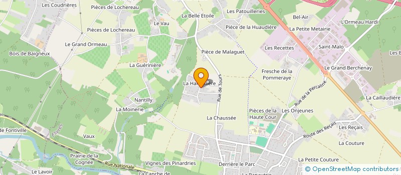 localisation de l'entreprise PATCHOULI  ESVRES