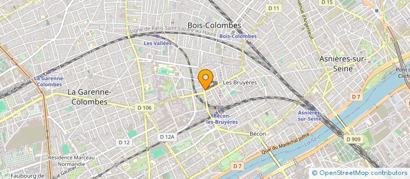localisation de l'entreprise PATCHOULI à ASNIERES-SUR-SEINE