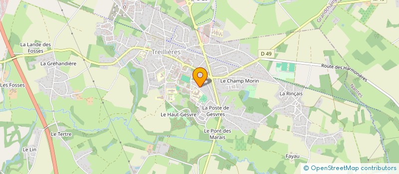 localisation de l'entreprise PATCHRIS44  TREILLIERES