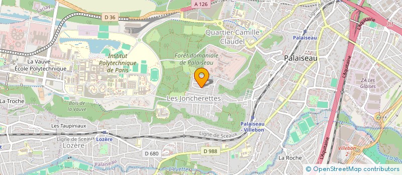 localisation de l'entreprise PATCHWORK EVASION à PALAISEAU