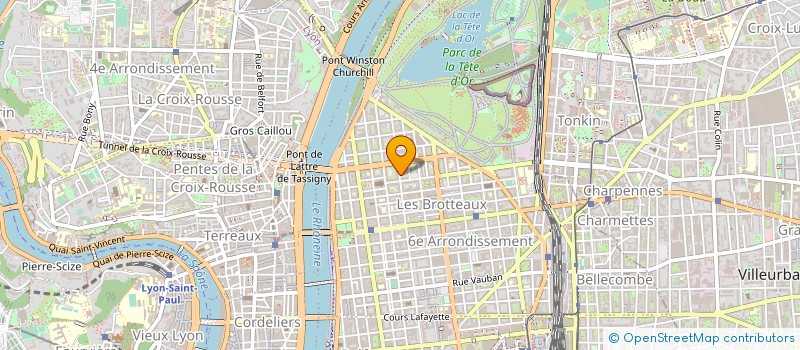 localisation de l'entreprise PATCHWORK STUDIO à LYON