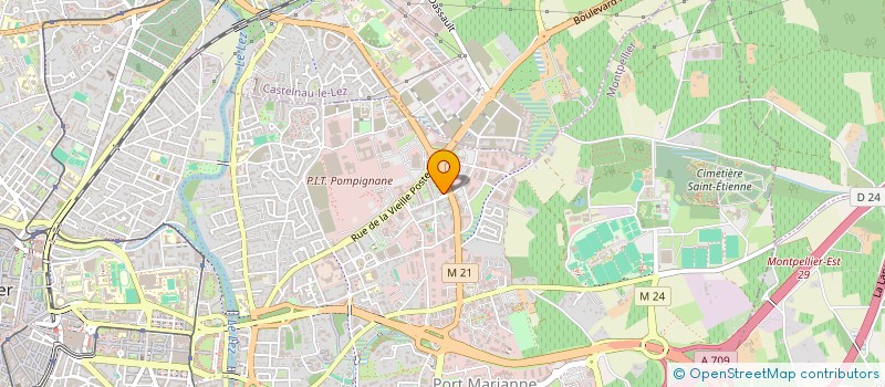 localisation de l'entreprise PATE A TI PATE A TA à MONTPELLIER