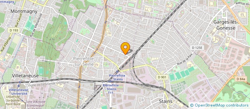 localisation de l'entreprise PATEL FOODS SERVICE à PIERREFITTE-SUR-SEINE