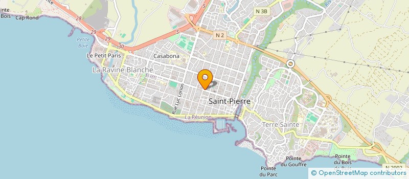 localisation de l'entreprise PATEL NAVA FILS SOC à SAINT-PIERRE