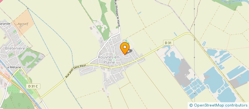 localisation de l'entreprise PATELI  ROUVRES-EN-PLAINE