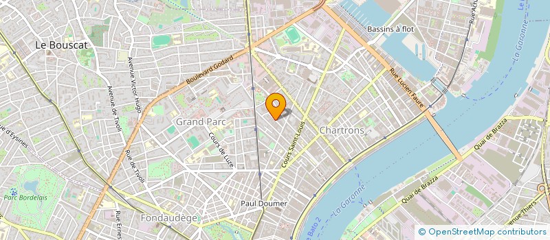 localisation de l'entreprise PATEMI  BORDEAUX