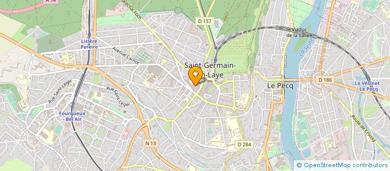 localisation de l'entreprise PATENOUILLE SARL à SAINT-GERMAIN-EN-LAYE
