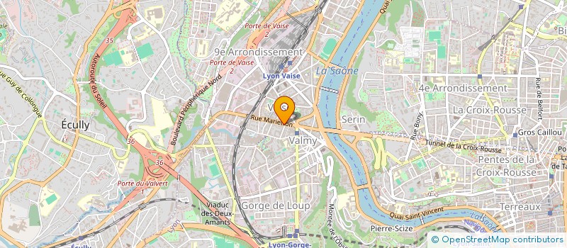 localisation de l'entreprise PATER  LYON