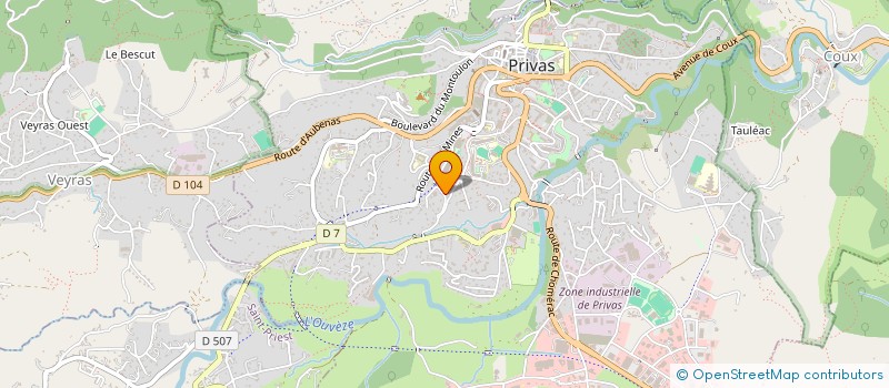 localisation de l'entreprise PATER MONERE  SAINT-LAGER-BRESSAC