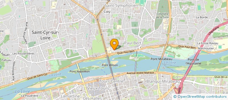 localisation de l'entreprise PATERNE BOX  TOURS