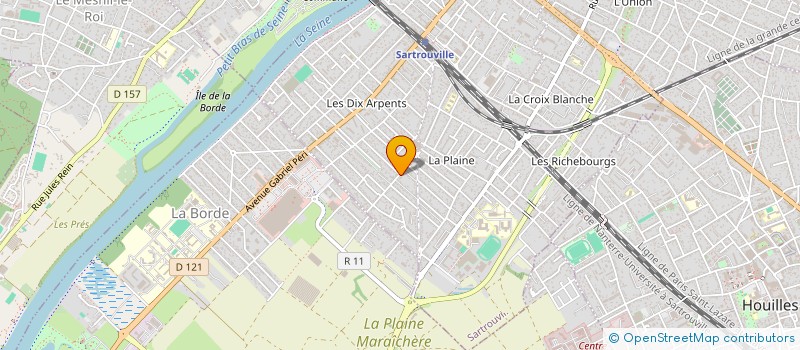 localisation de l'entreprise PATERSON à SARTROUVILLE