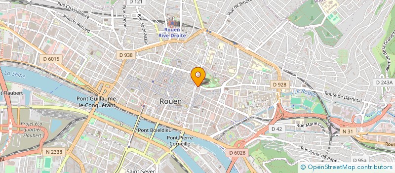 localisation de l'entreprise PATES A POUSSE à ROUEN