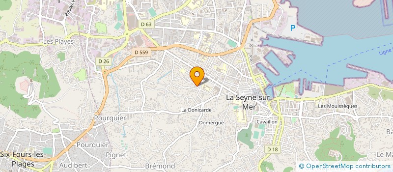 localisation de l'entreprise PATES AU LOGIS à LA SEYNE-SUR-MER
