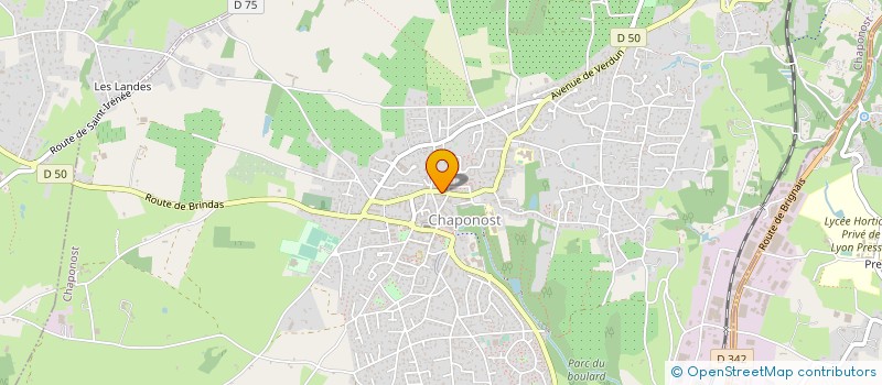 localisation de l'entreprise PATES FRAICHES PARHAUT à CHAPONOST