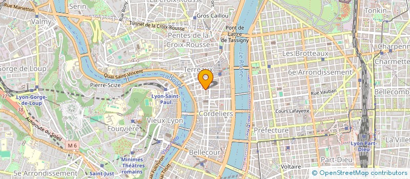 localisation de l'entreprise PATES & RAVIOLIS 2 à LYON