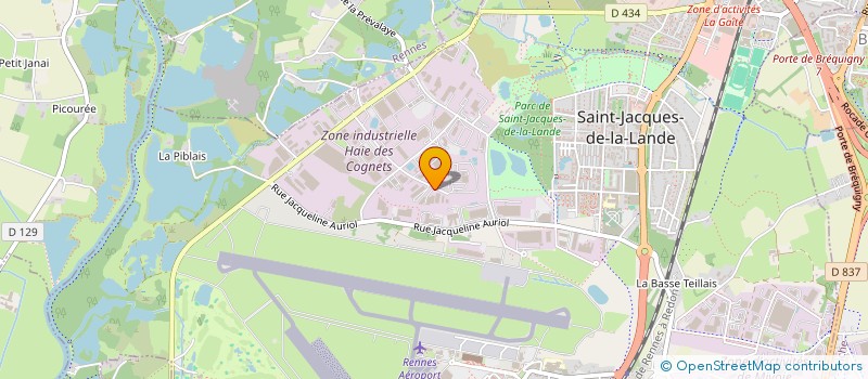 localisation de l'entreprise PATETTA CARMELO DISTRIBUTION  SAINT-JACQUES-DE-LA-LANDE