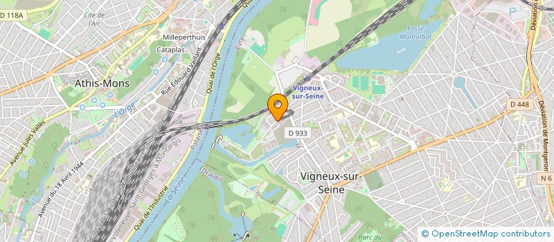 localisation de l'entreprise PATFINECO AFRICA INVEST  VIGNEUX-SUR-SEINE