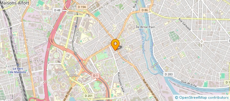 localisation de l'entreprise PATHAIA à CRETEIL