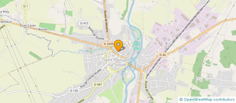 localisation de l'entreprise PATHALA  SAINT-POURCAIN-SUR-SIOULE