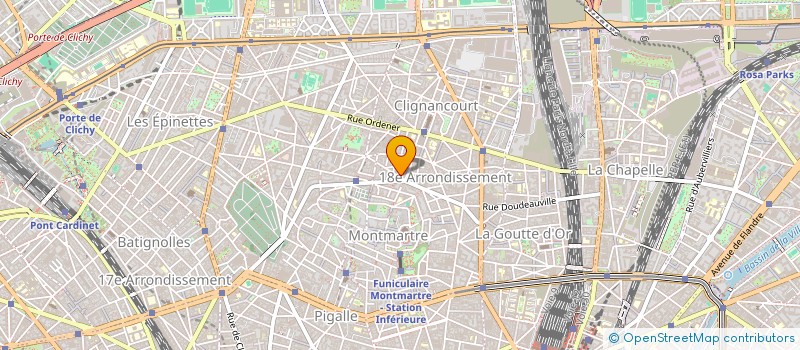 localisation de l'entreprise PATHE TALBOT  PARIS