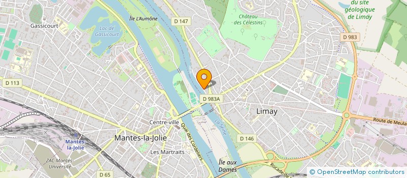 localisation de l'entreprise PATHEL  LIMAY