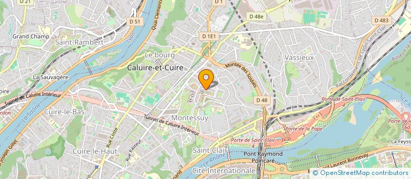 localisation de l'entreprise PATHENGINE  CALUIRE-ET-CUIRE