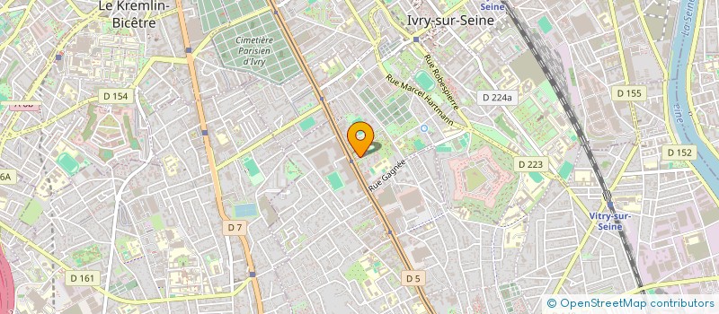 localisation de l'entreprise PATHHARMONIEVTC  IVRY-SUR-SEINE