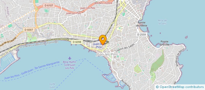 localisation de l'entreprise PATHI à ANTIBES