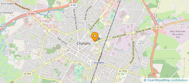 localisation de l'entreprise PATHIMAI à CHALLANS