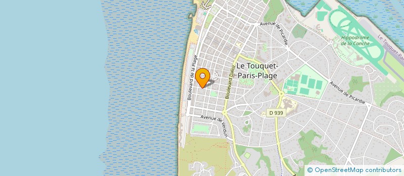 localisation de l'entreprise PATHMOS à LE TOUQUET-PARIS-PLAGE